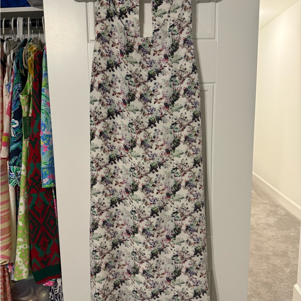 Matison Stone Floral Sleeveless Dress